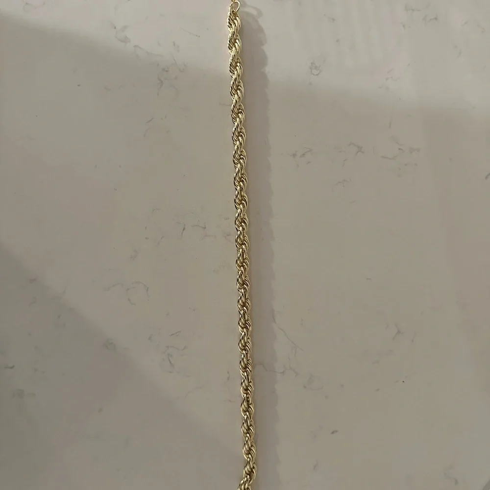 Uncommon James Braided Gold Necklace NWT - Picture 3 of 4